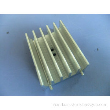 Custom CNC Machining Heatsink with Precision Anodized Aluminum Alloy